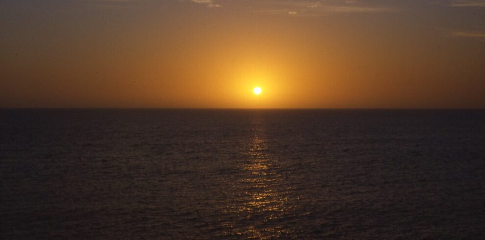 Sunset near Dakar, Senegal (West Africa)