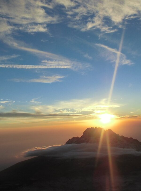 kilimanjaro, sunrise, mountain