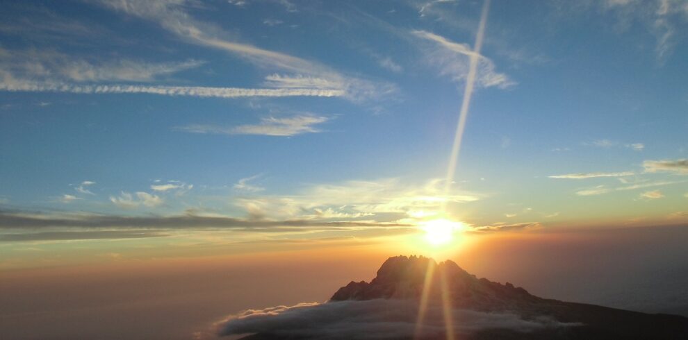 kilimanjaro, sunrise, mountain